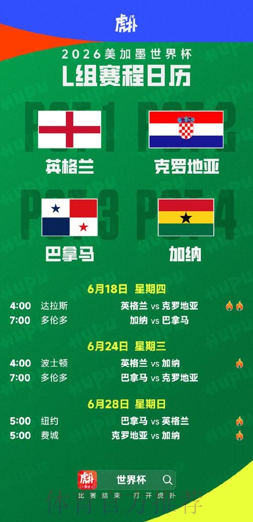 2026美加墨世界杯赛程下载